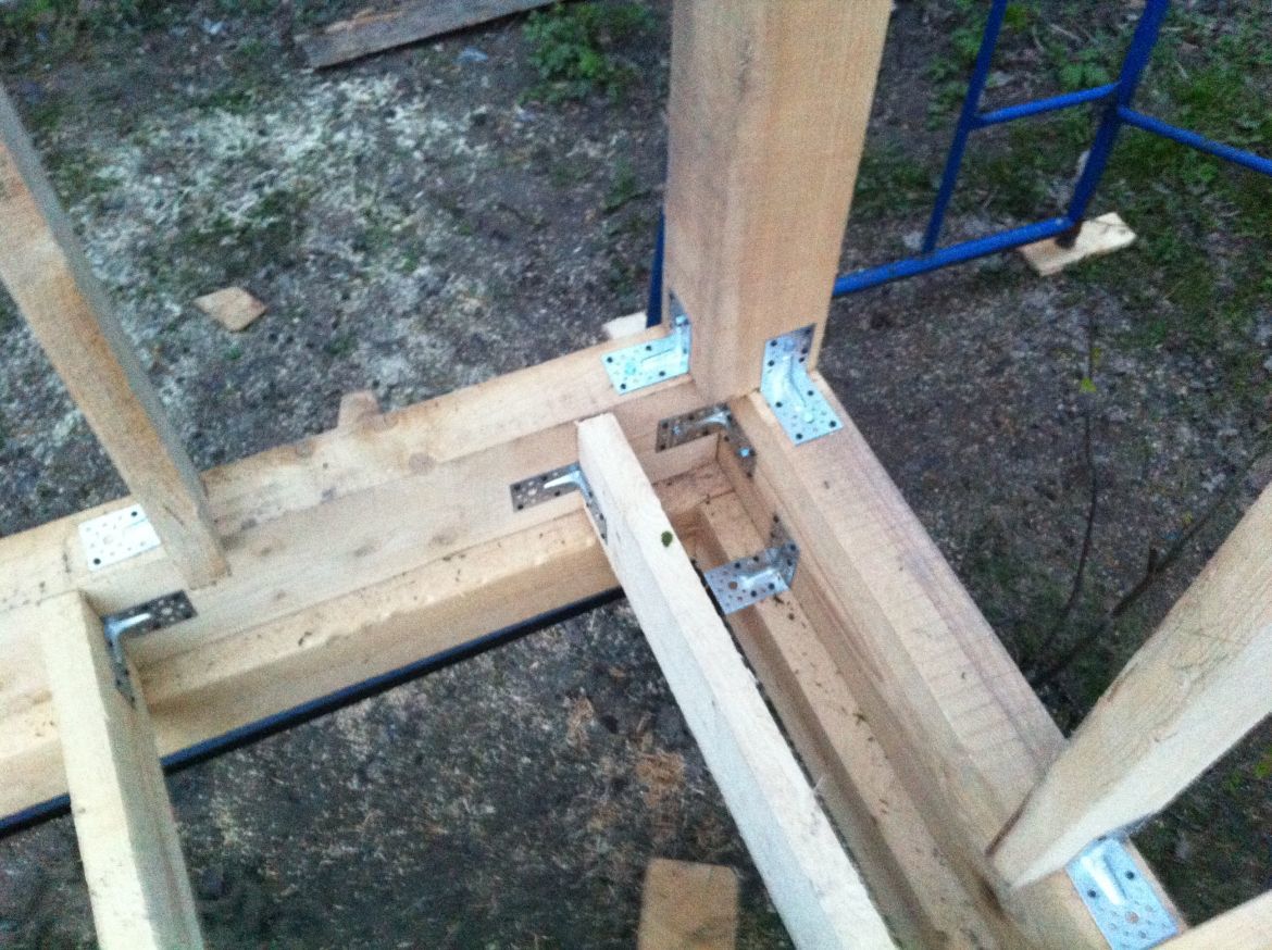 Фото 40 — Брус для каркаса беседки: советы по выбору