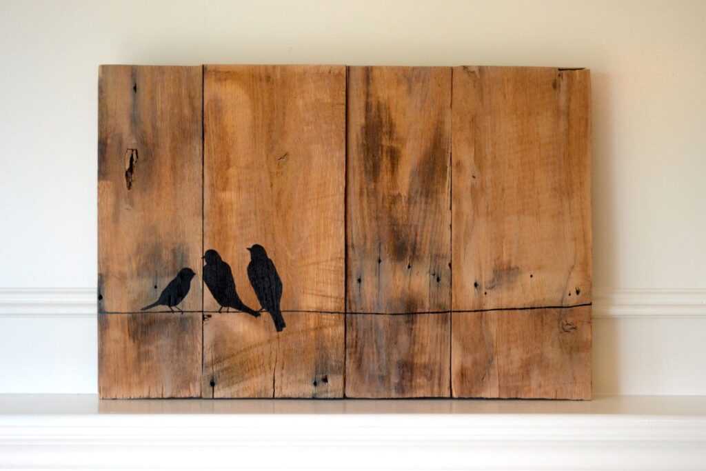 Фото 65 — Деревянные украшения для интерьера