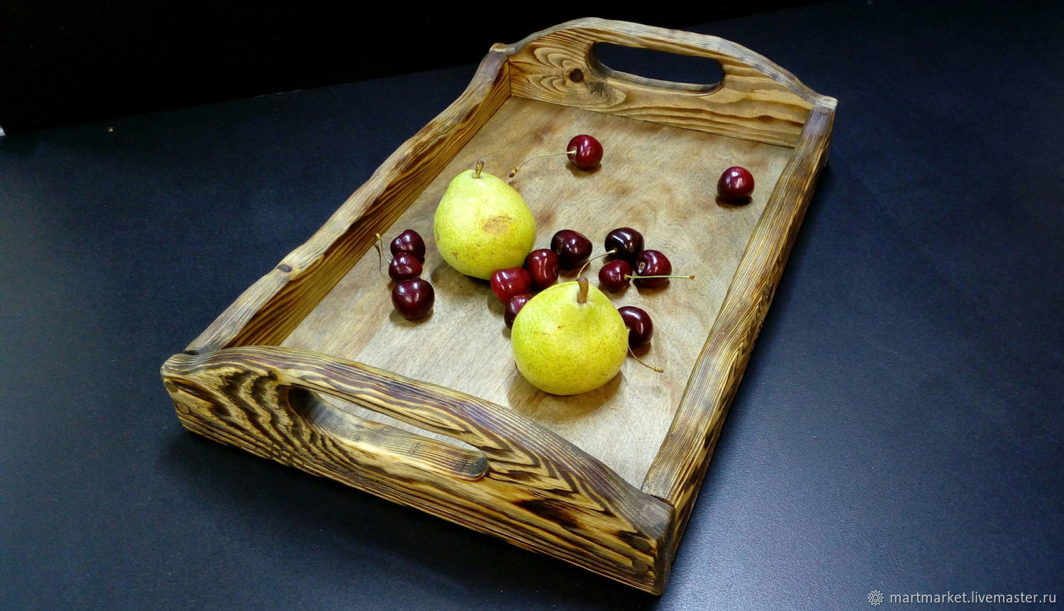 Фото 11 — Деревянные подносы для плодовой нарезки