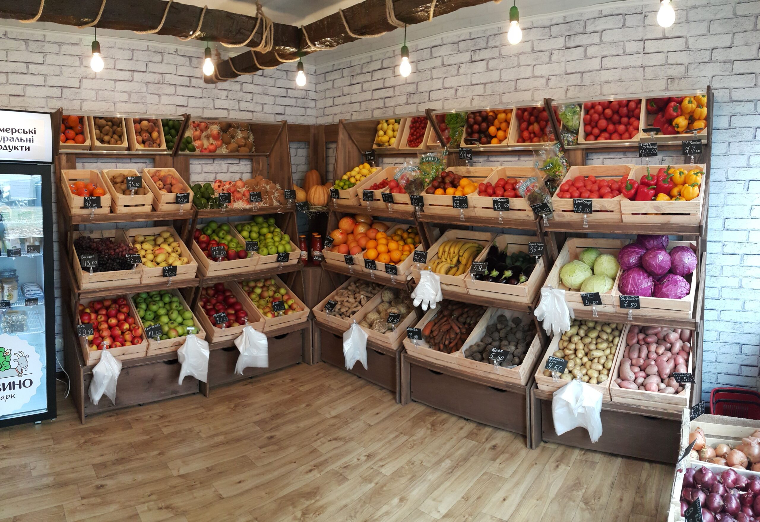 Фото 52 — Деревянные лотки для овощей и фруктов