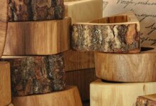 Photo of Деревянные подносы для свечей