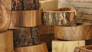 Photo of Деревянные подносы для свечей