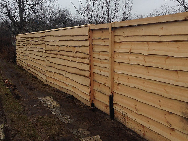 Фото 55 — Брус для забора: идеальный материал для ограждений