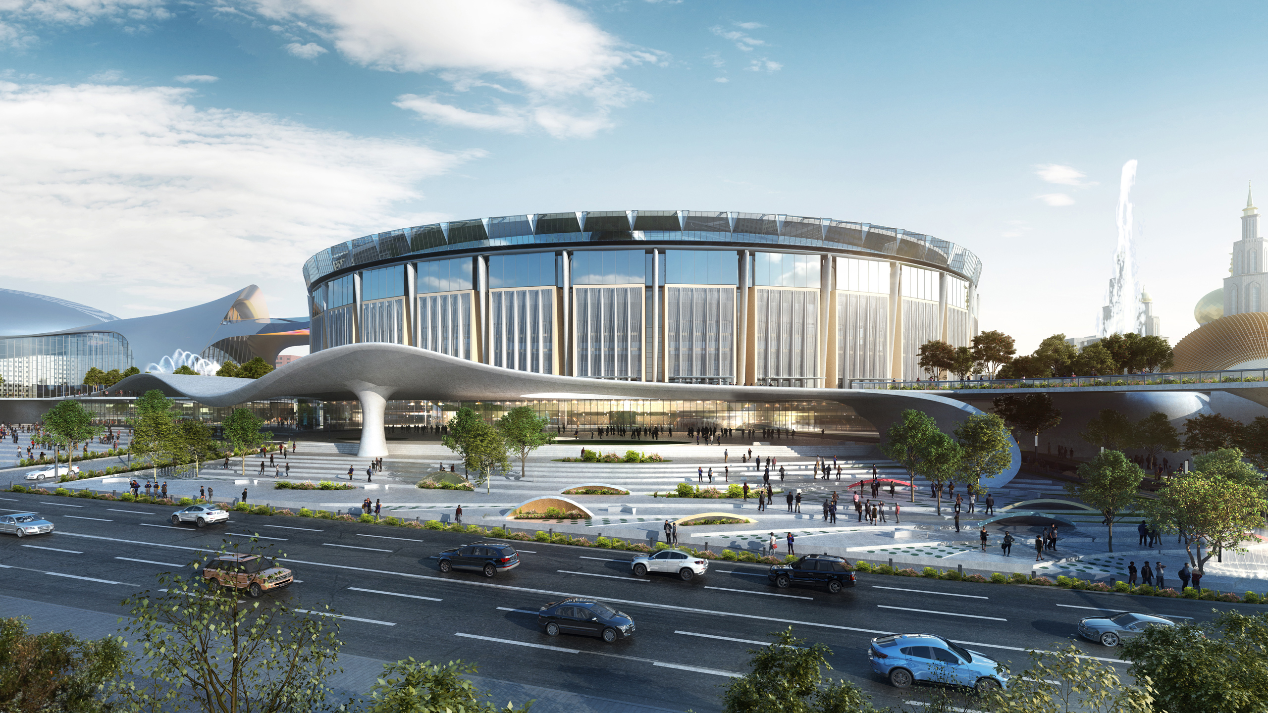 Фото 69 — Строительство спортивного комплекса началось