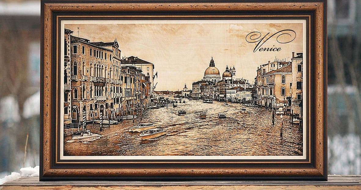 Фото 10 — Деревянные картины на стену